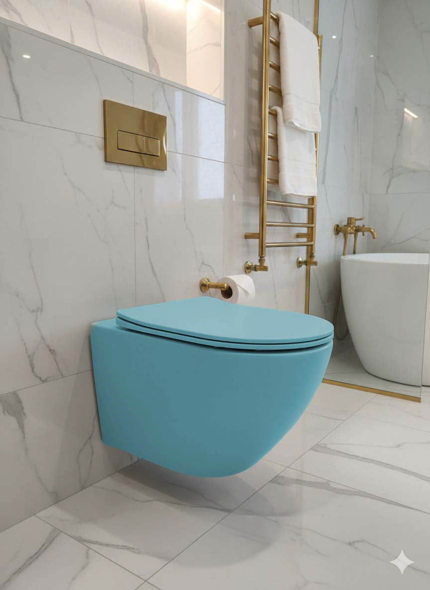 Brizzio PS-1655 Wall Hung Commode