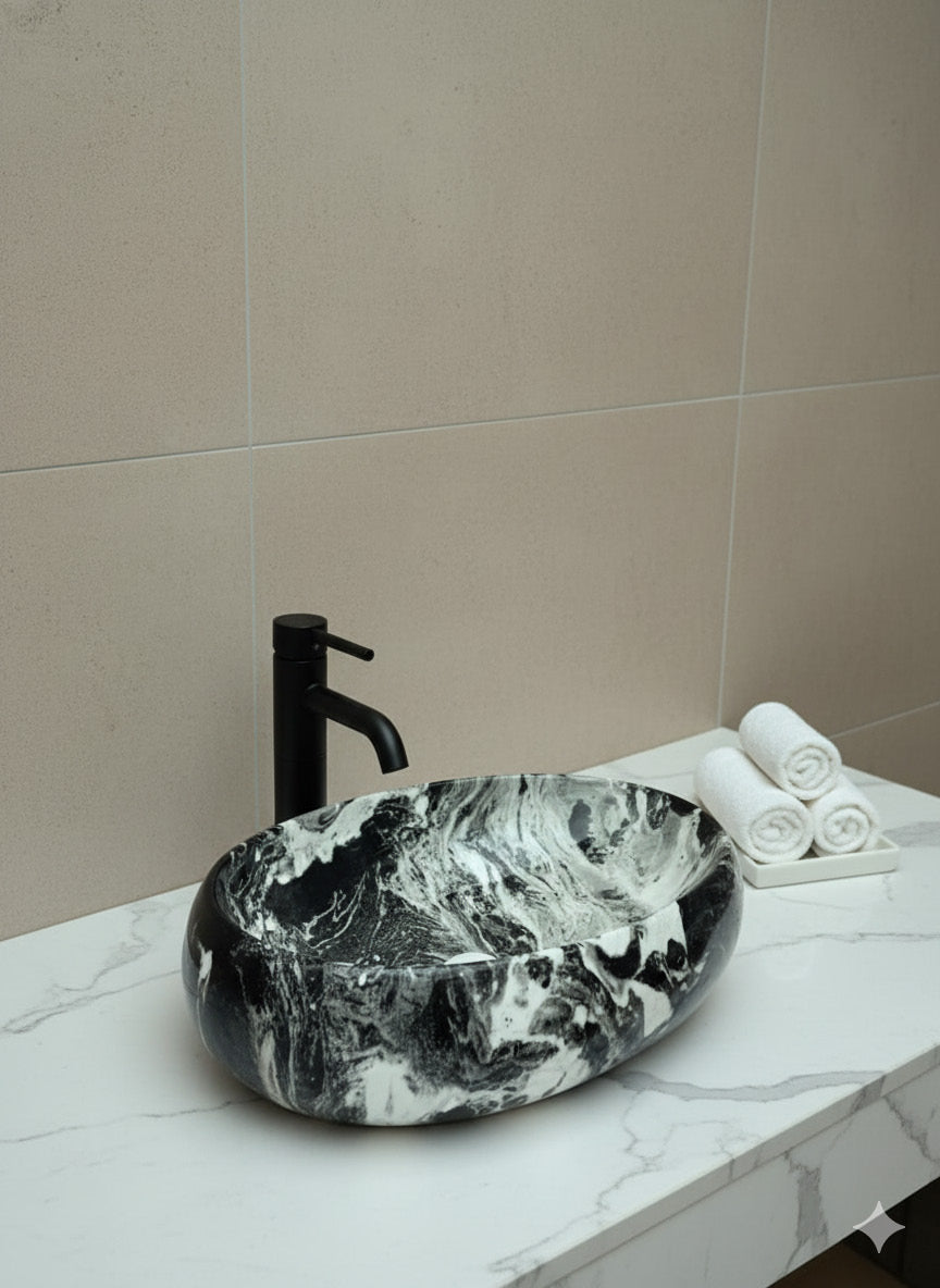 Brizzio PS-206 Marble Wash Basin