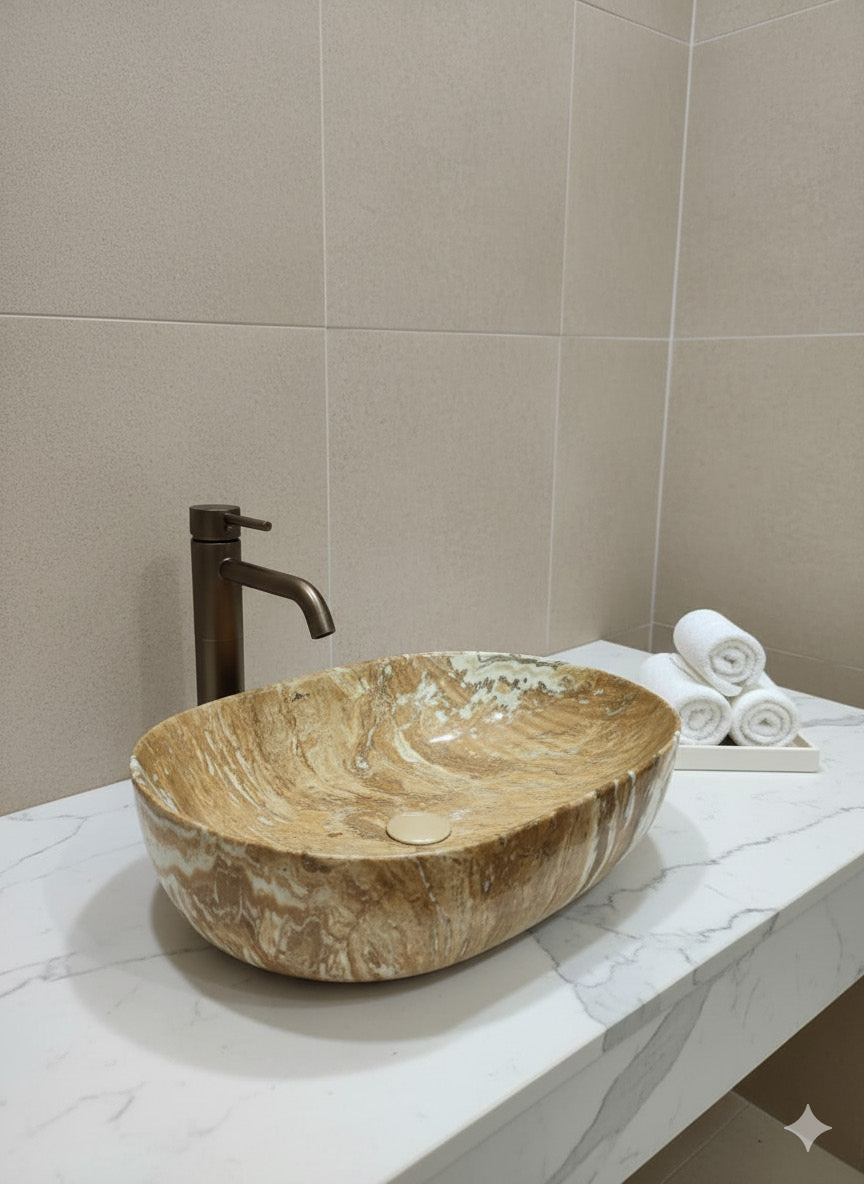 Brizzio PS-223 Marble Wash Basin