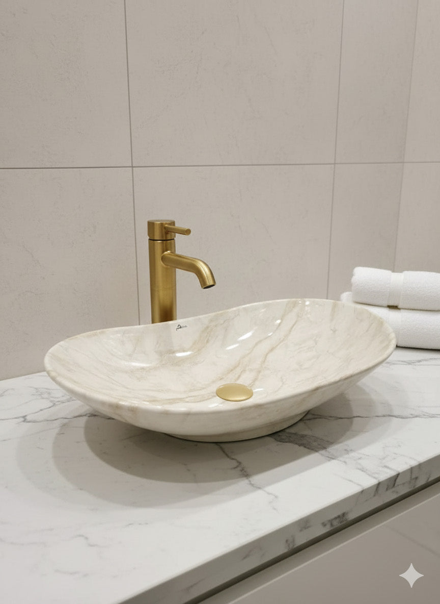 Brizzio PS-234 Marble Wash Basin