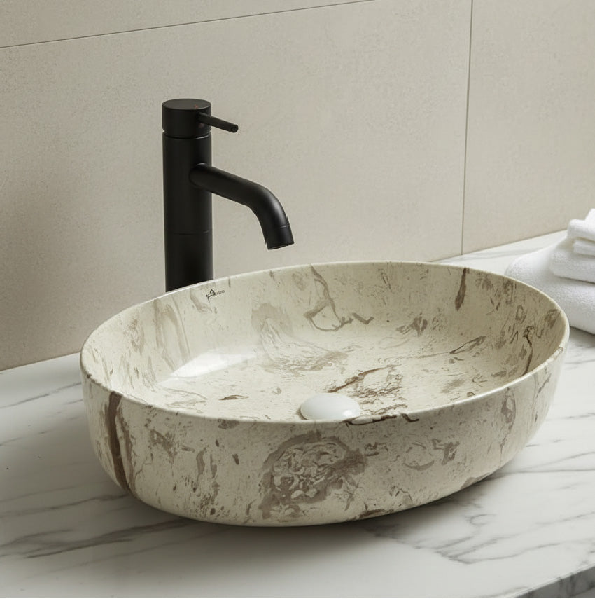 Brizzio PS-236 Marble Wash Basin