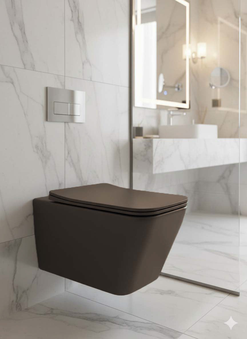 Brizzio PS-2633 Wall Hung Commode