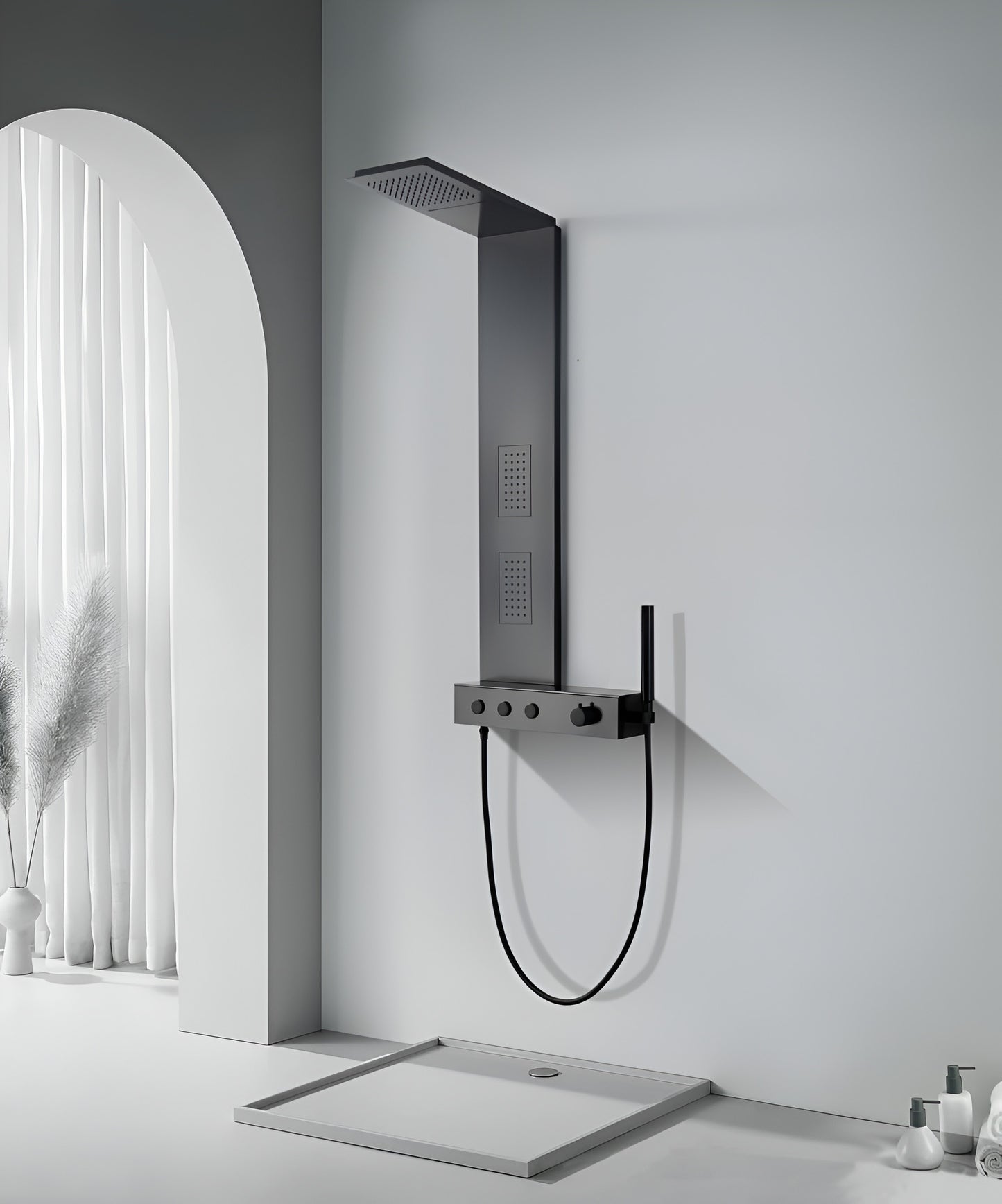 Brizzio PS-5992BK Shower Panel