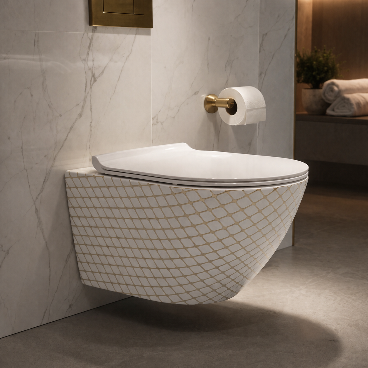 Decorative Wall Hung WC