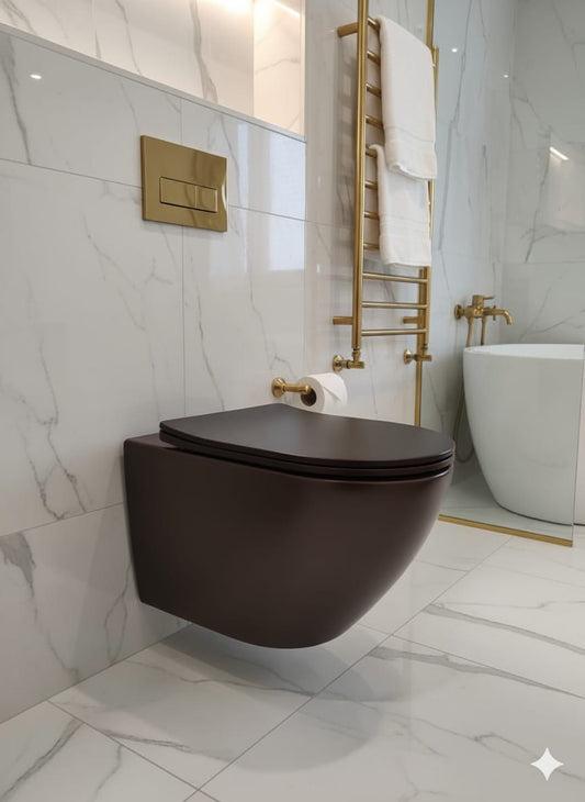 Brizzio PS-1633 Wall Hung Commode