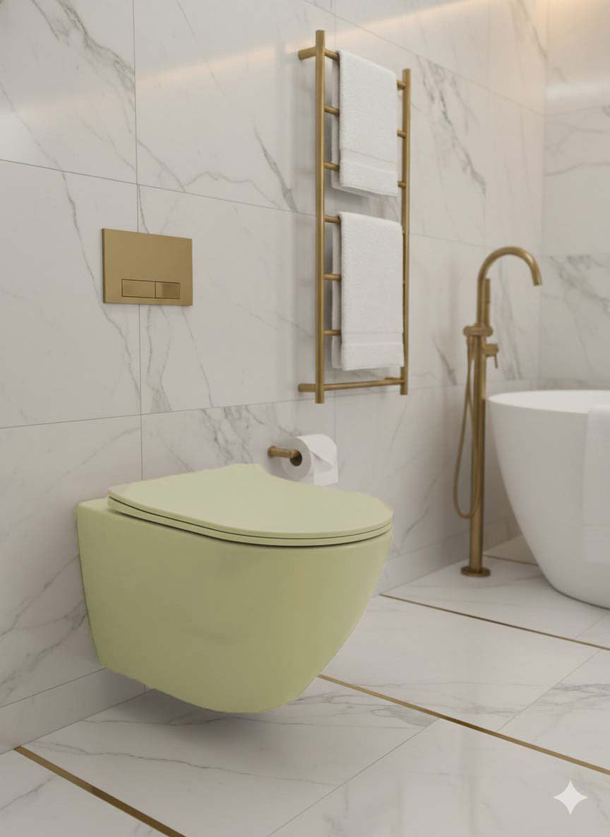 Brizzio PS-1711 Wall Hung Commode