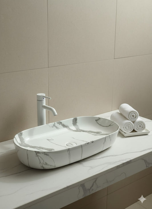 Brizzio PS-202 Marble Wash Basin