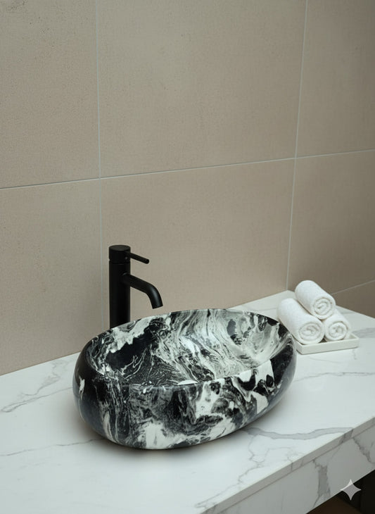 Brizzio PS-206 Marble Wash Basin