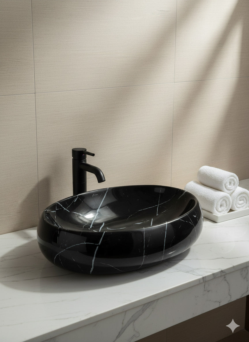 Brizzio PS-215 Marble Wash Basin