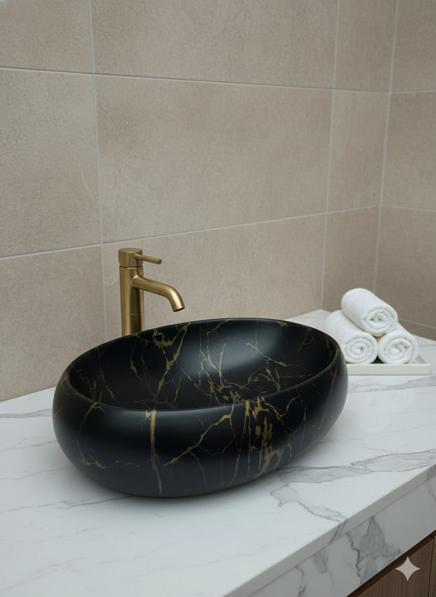 Brizzio PS-217 Marble Wash Basin