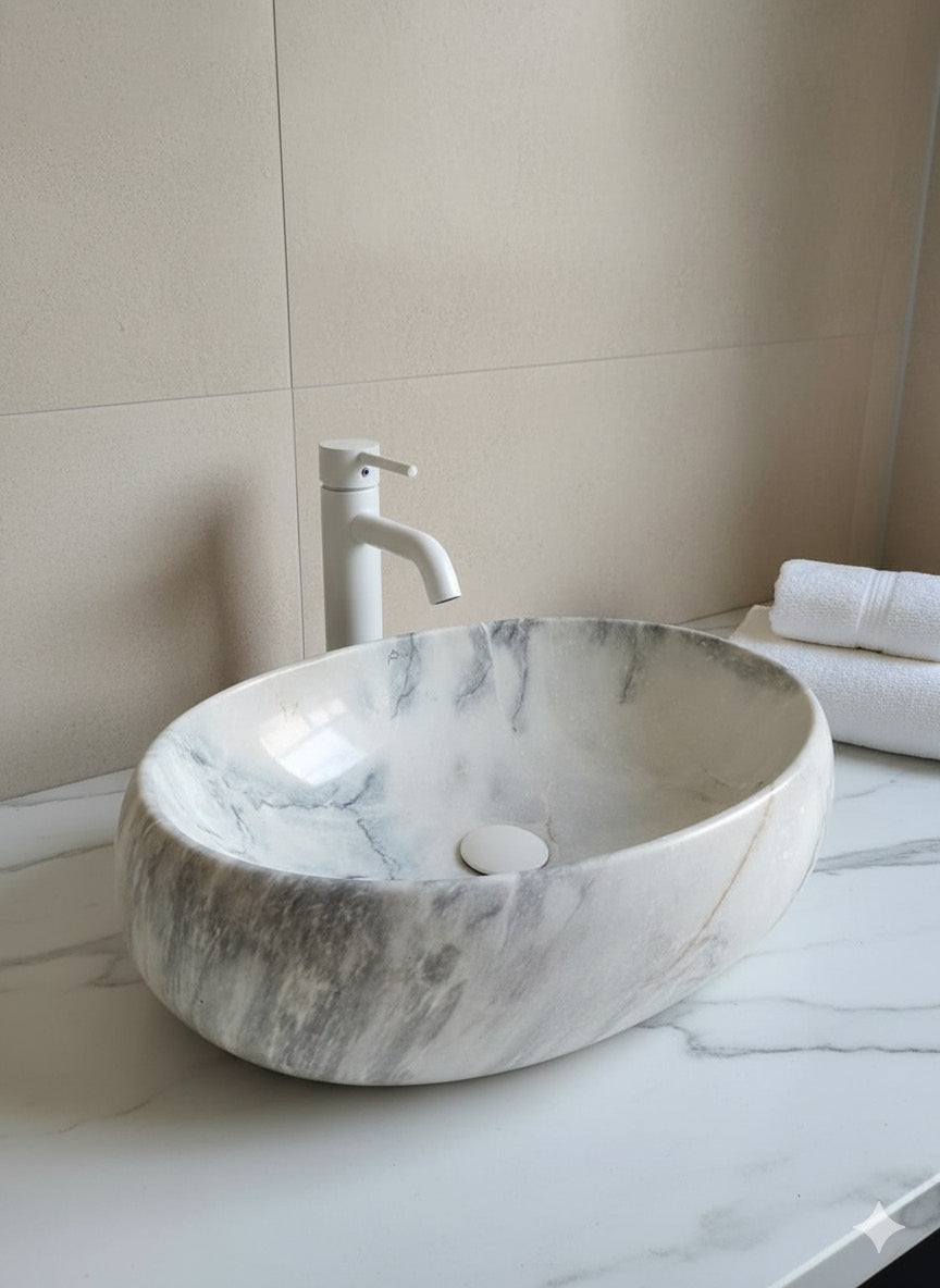 Brizzio PS-230 Marble Wash Basin