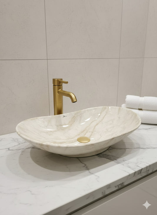 Brizzio PS-234 Marble Wash Basin