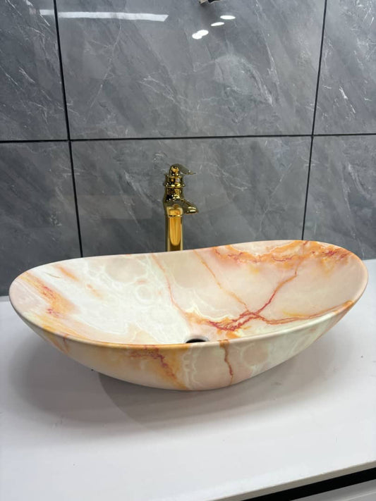 Brizzio PS-277 Marble Wash Basin