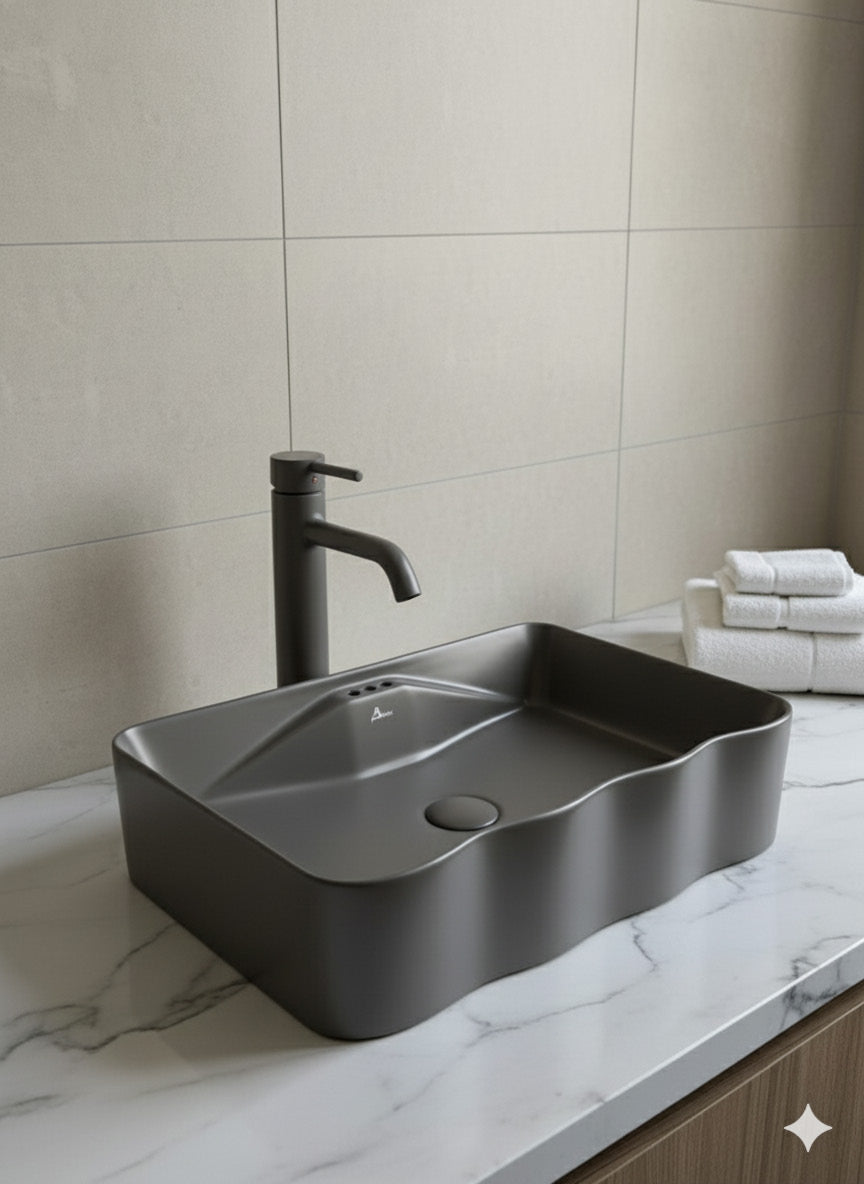 Brizzio PS-337 Matte Wash Basin