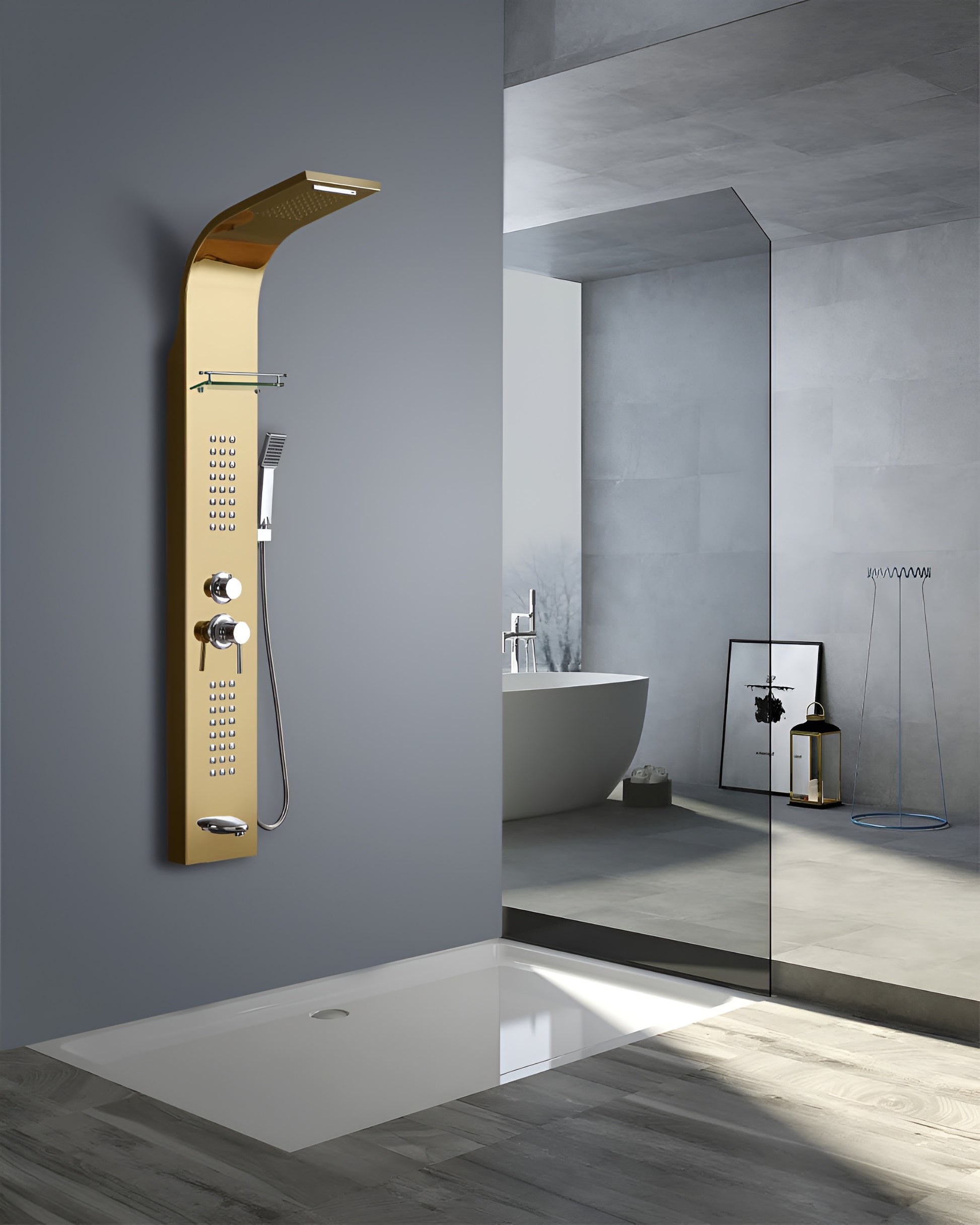 Brizzio PS-5501G Shower Panel