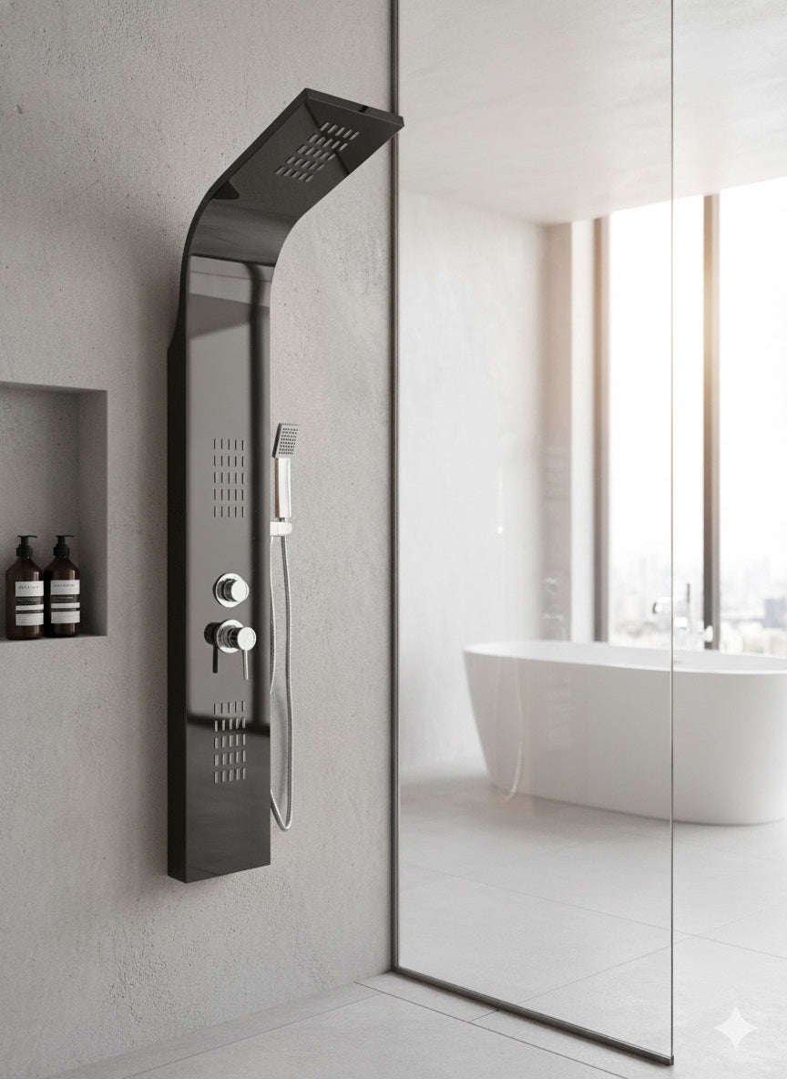 Brizzio PS-5978BK Shower Panel