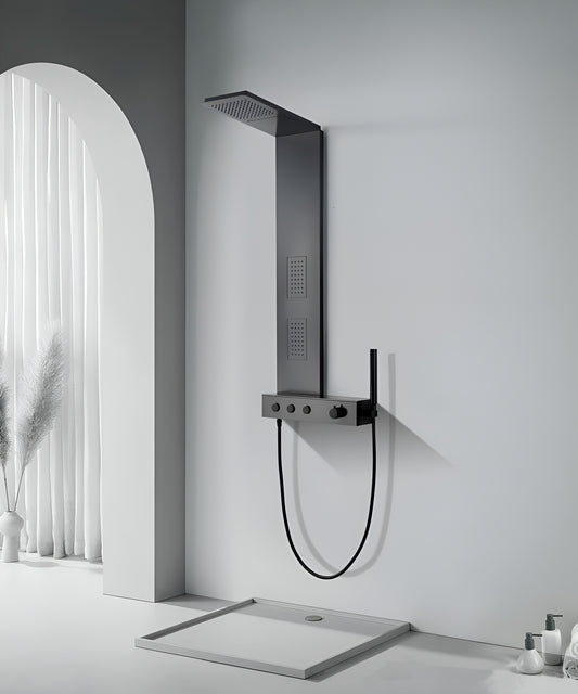 Brizzio PS-5992BK Shower Panel