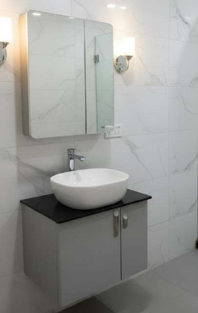 Brizzio PS-802-BW Vanity Cabinet